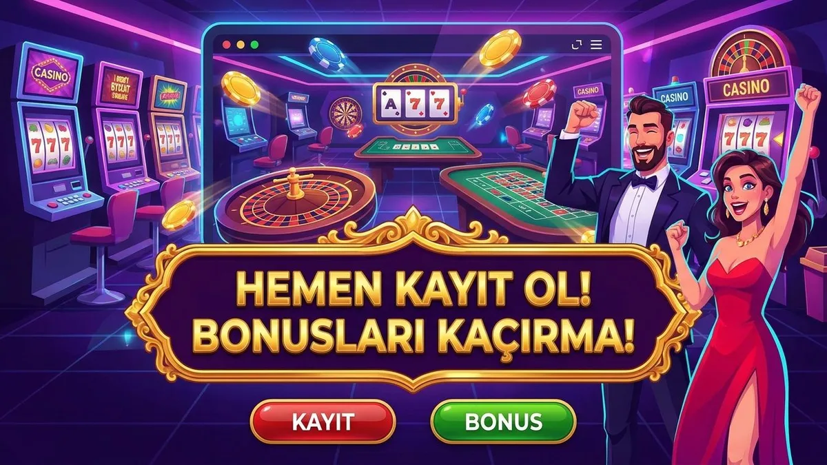 Bonusla kayıt ol